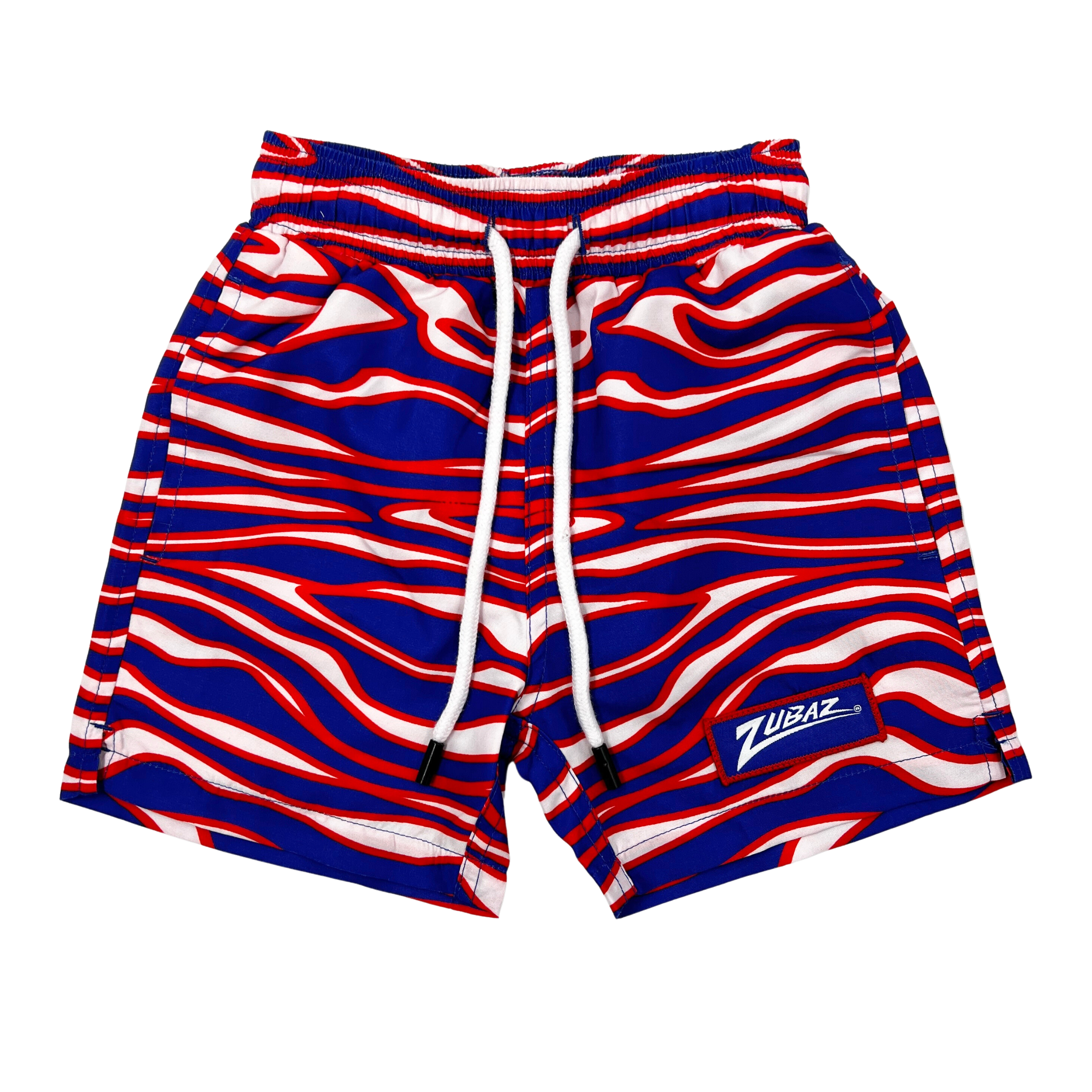 OAS Puzzle Swim Shorts in Blue - Size S