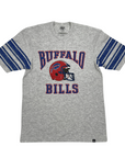 Women's '47 Brand Buffalo Bills Gray With Red Helmet T-Shirt