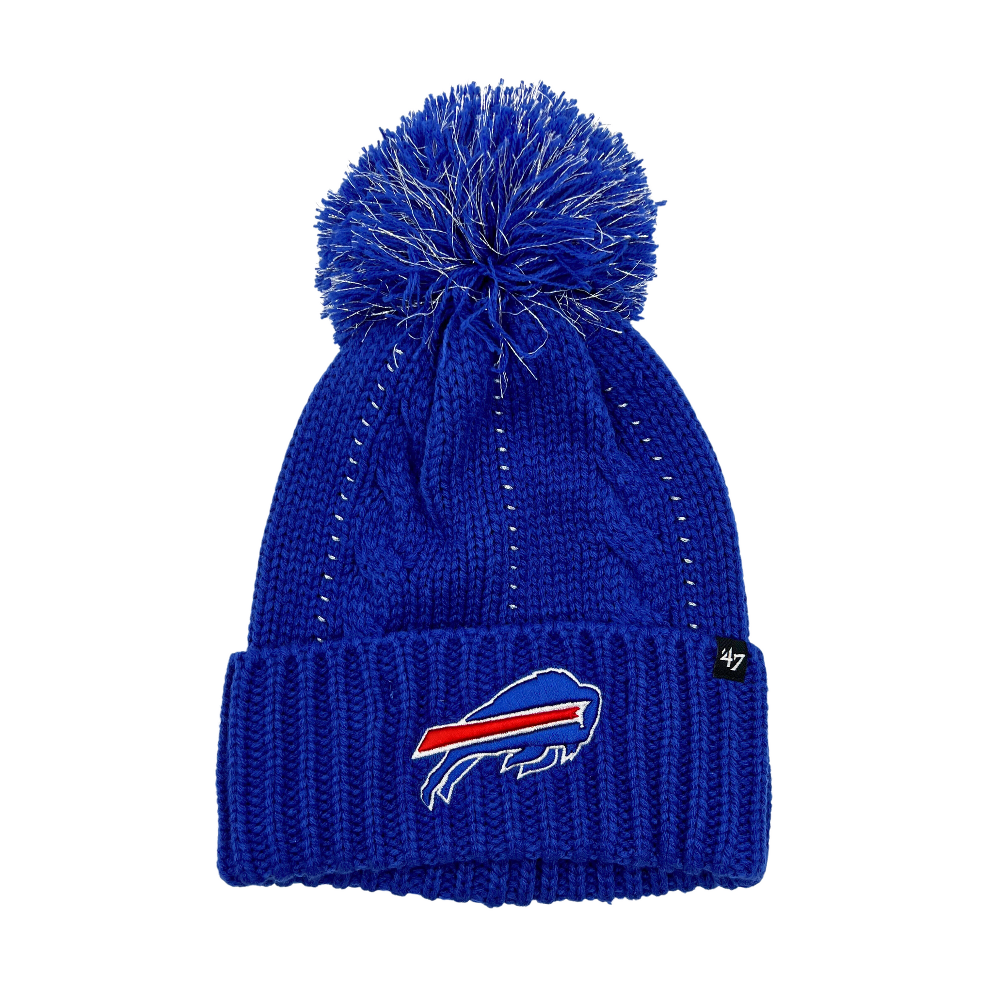 Buffalo Bills '47 Clean Up Zebra Print Cap, Royal