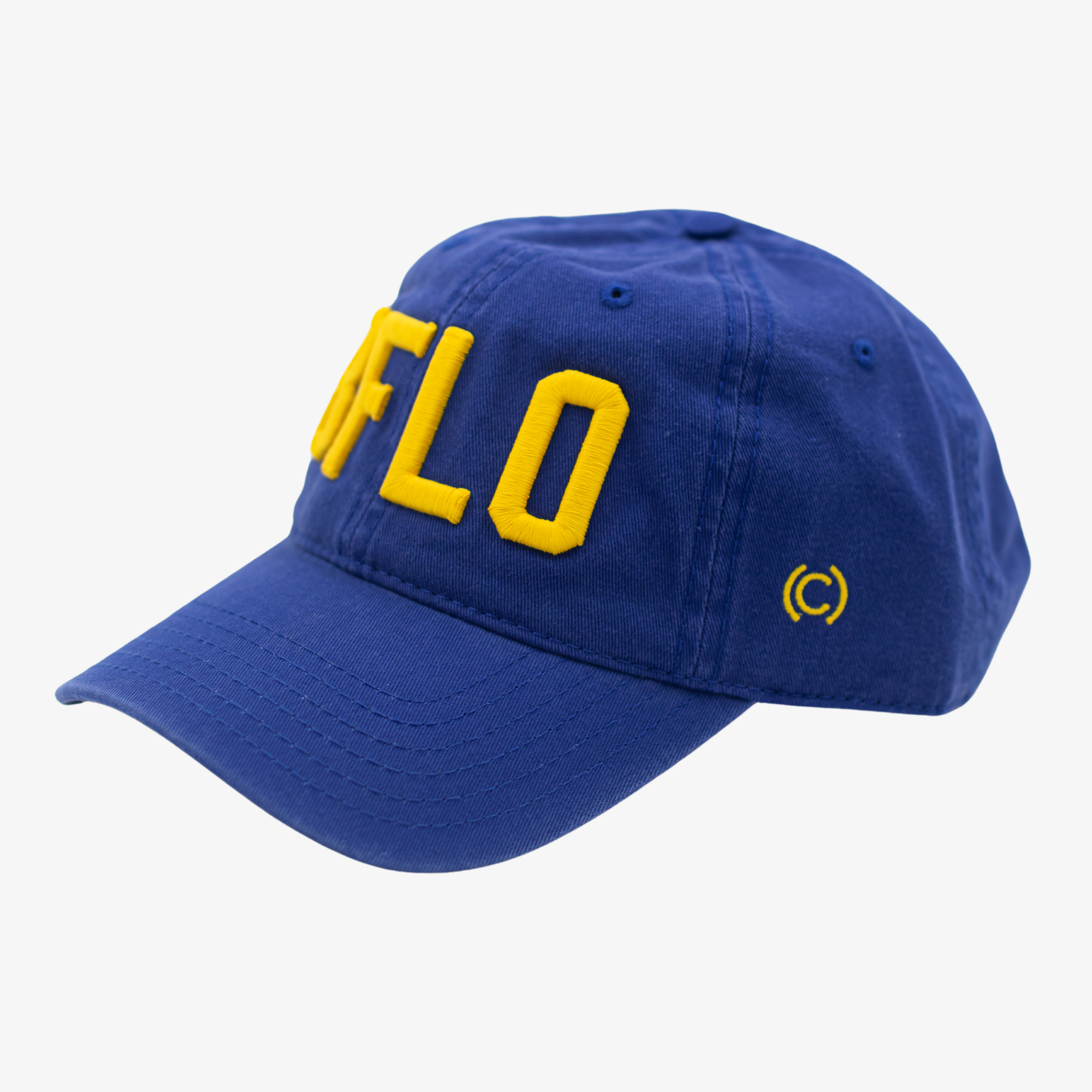 (code)word BFLO Royal &amp; Yellow Dad Hat