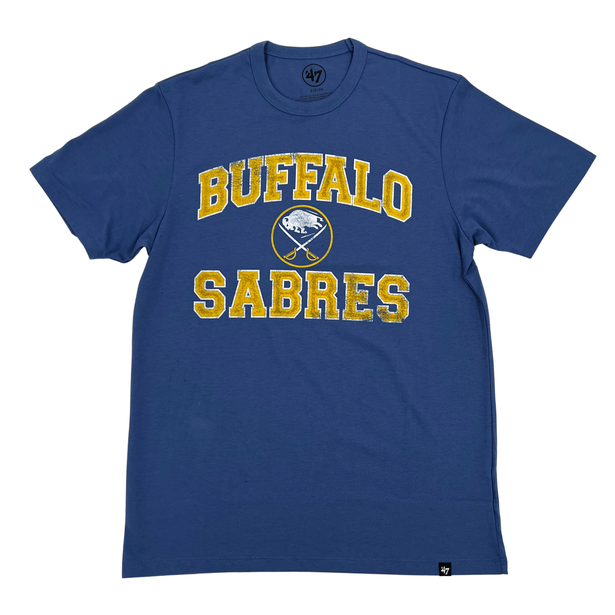 47 Brand Buffalo Sabres Cadet Blue T Shirt The BFLO Store