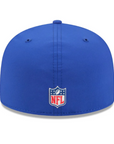 New Era 59FIFTY Buffalo Bills 2025 Sideline Hot Weather Royal Fitted Cap