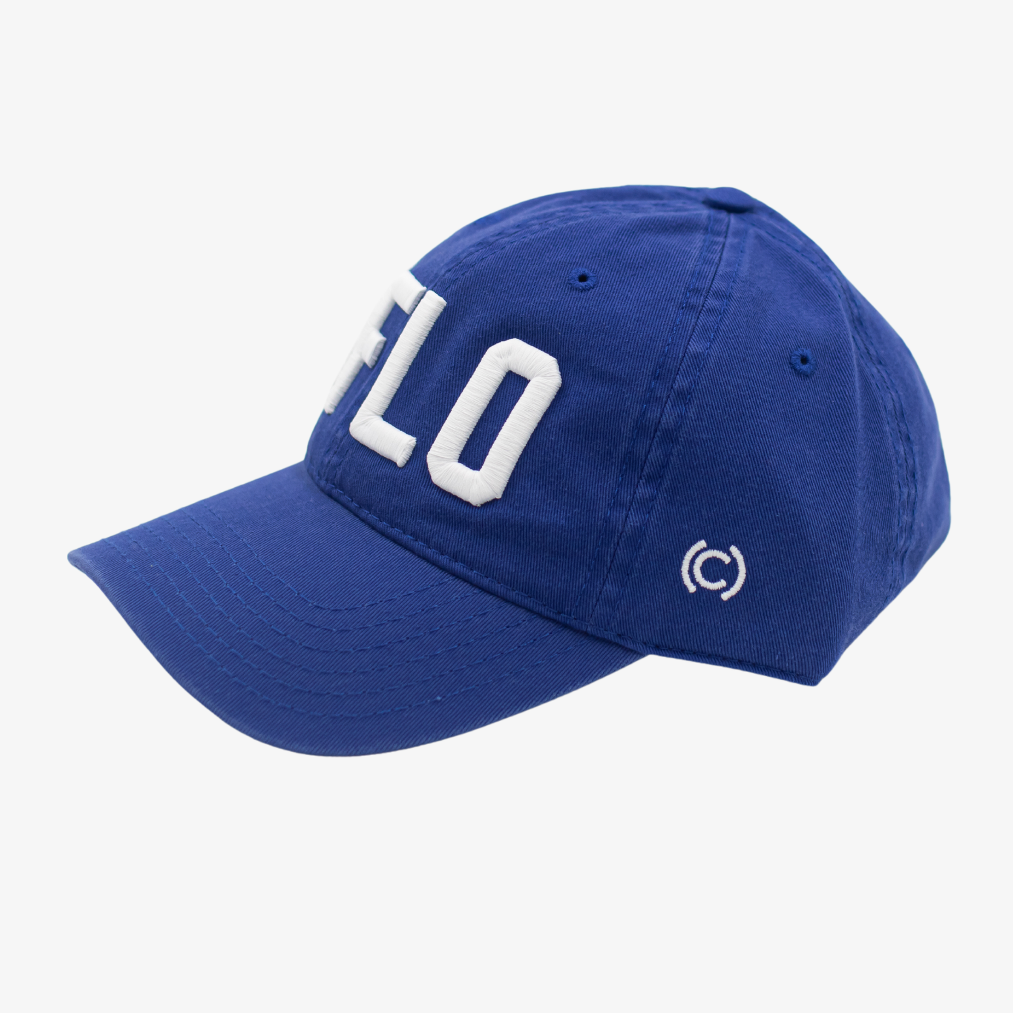 (code)word BFLO Royal &amp; White Dad Hat