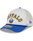 New Era 9FORTY Buffalo Sabres Chrome White A-Frame Hat