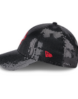 Women's New Era 9FORTY Buffalo Sabres Alternate Logo Black Sequin Hat