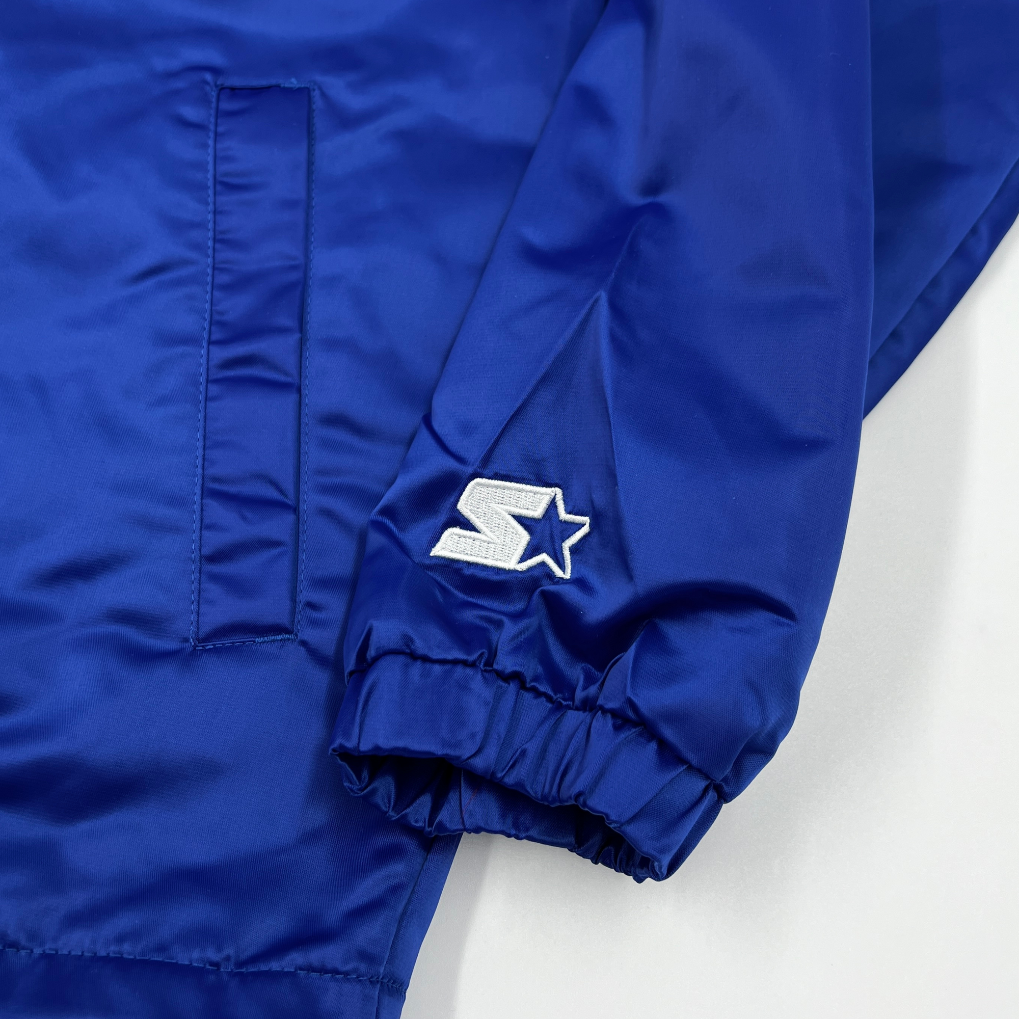 Buffalo Bills Option Route Snap Up Starter Coaches Jacket | The Buffalo Bills Option Route Snap Up Starter Coaches Jacket | The