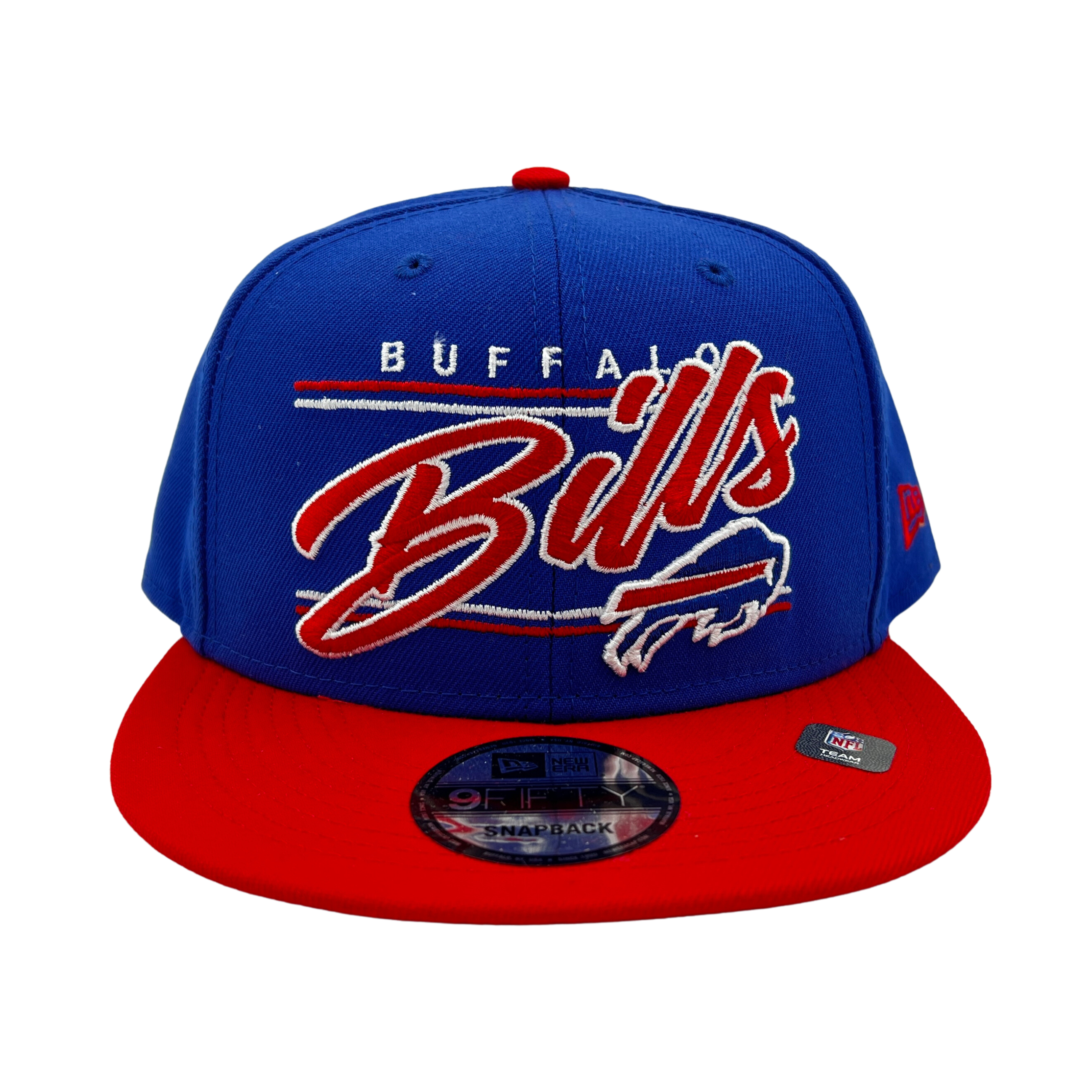 Pro Standard Unisex Buffalo Bill Snapback Hat in Royal Blue