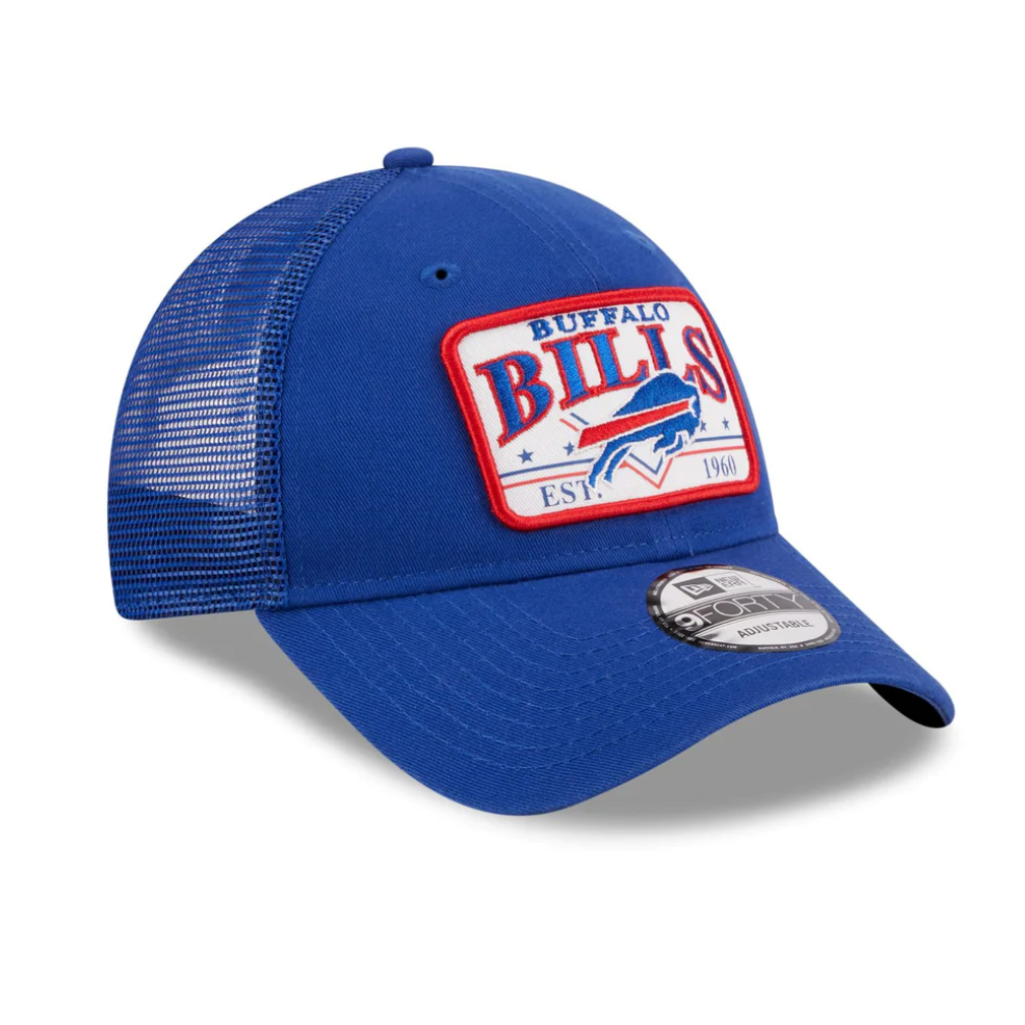 New Era Buffalo Bills Est. 1960 Patch Lift Pass 9Forty Hat