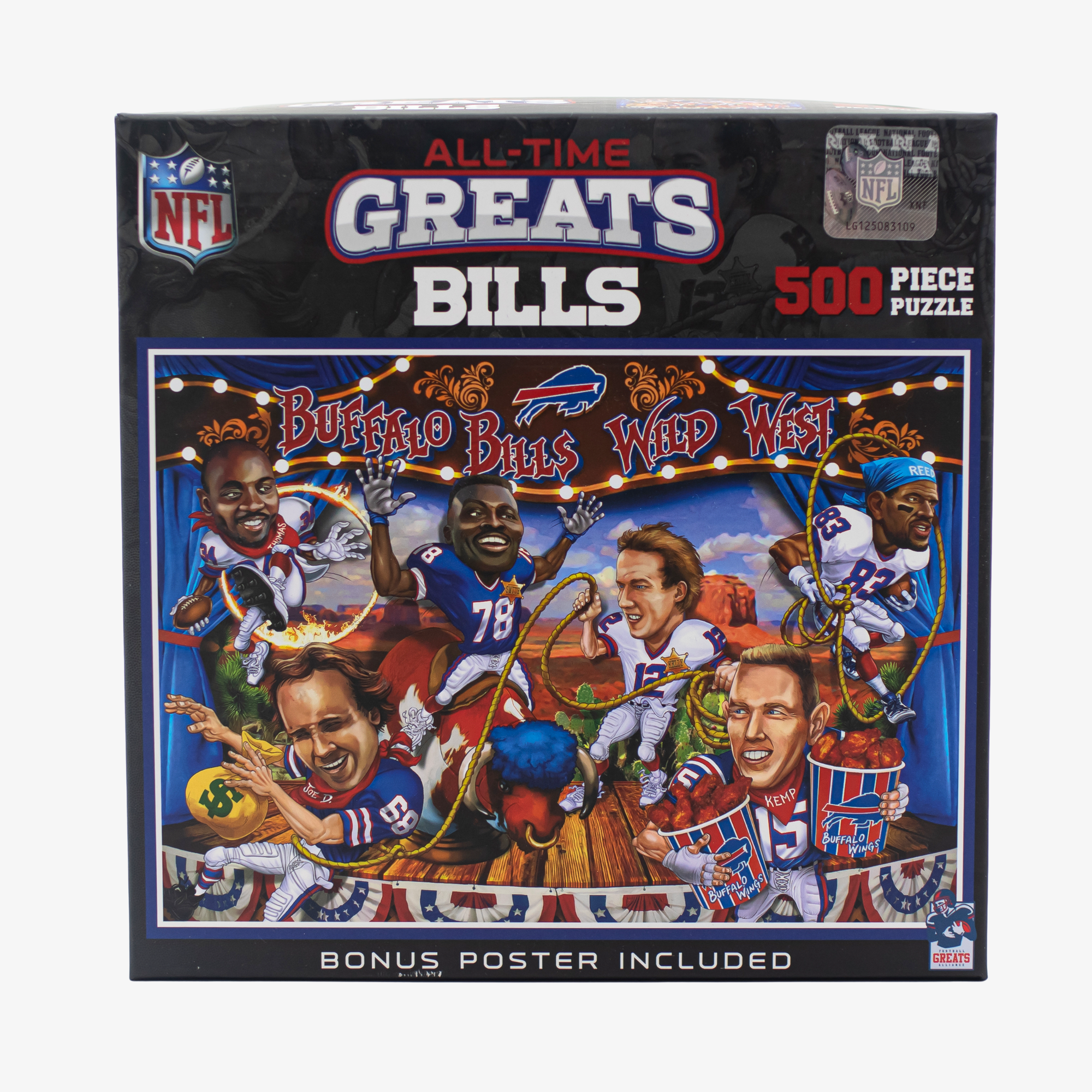 Buffalo Bills All Time Greats Puzzle 500 pc.