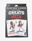 Buffalo Bills All Time Greats Playing Cards