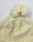 Women's Buffalo Bills Primary Logo Cream Knit Winter Hat