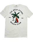 BFLO Store Beach Club White Short Sleeve Shirt