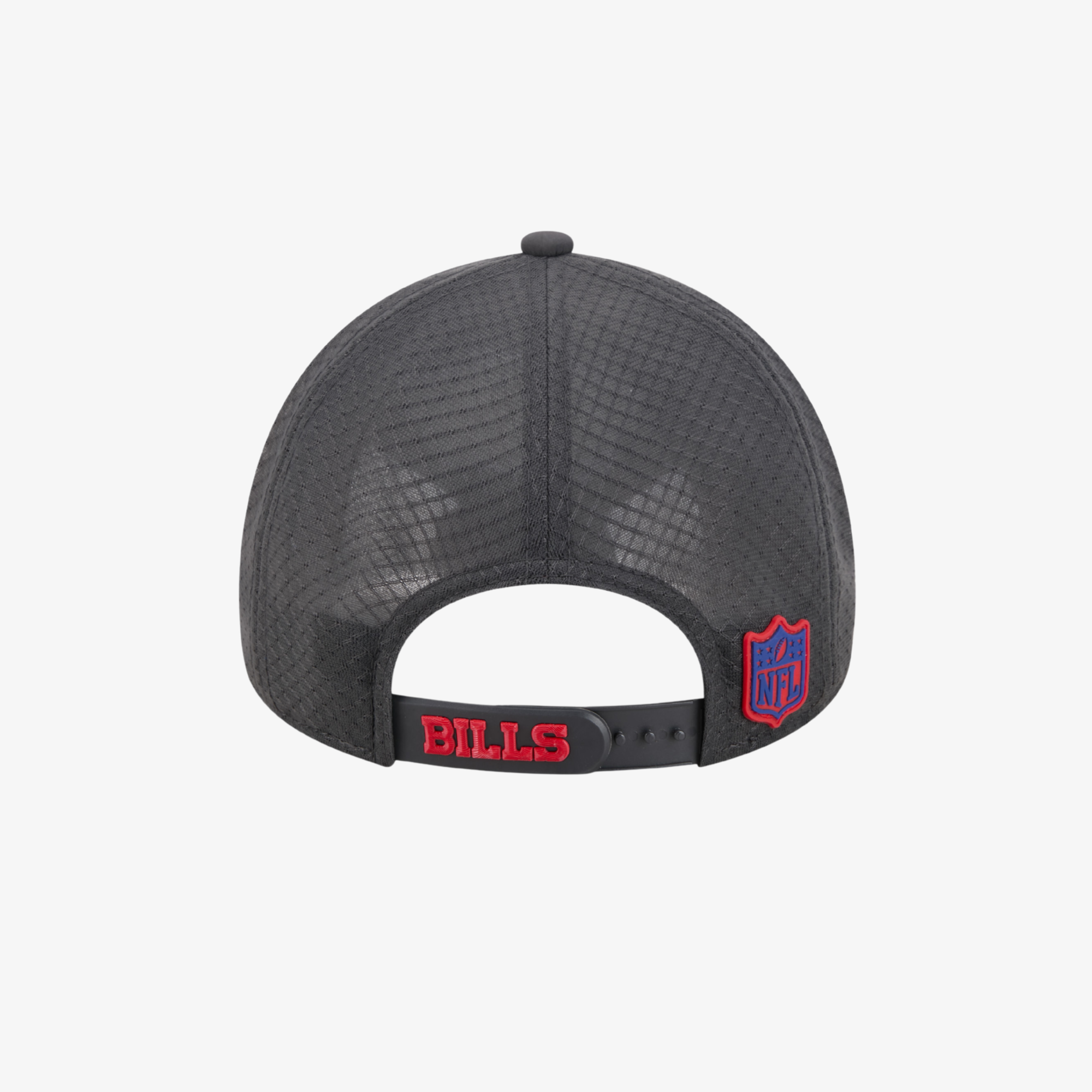 Youth New Era 9FORTY Buffalo Bills 2026 Sideline Dark Gray Adjustable Apex