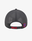Youth New Era 9FORTY Buffalo Bills 2026 Sideline Dark Gray Adjustable Apex