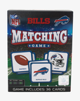 Box of Buffalo Bills matching game with NFL logo
