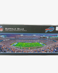 Buffalo Bills 1000 piece panoramic puzzle box with stadium image on a white background