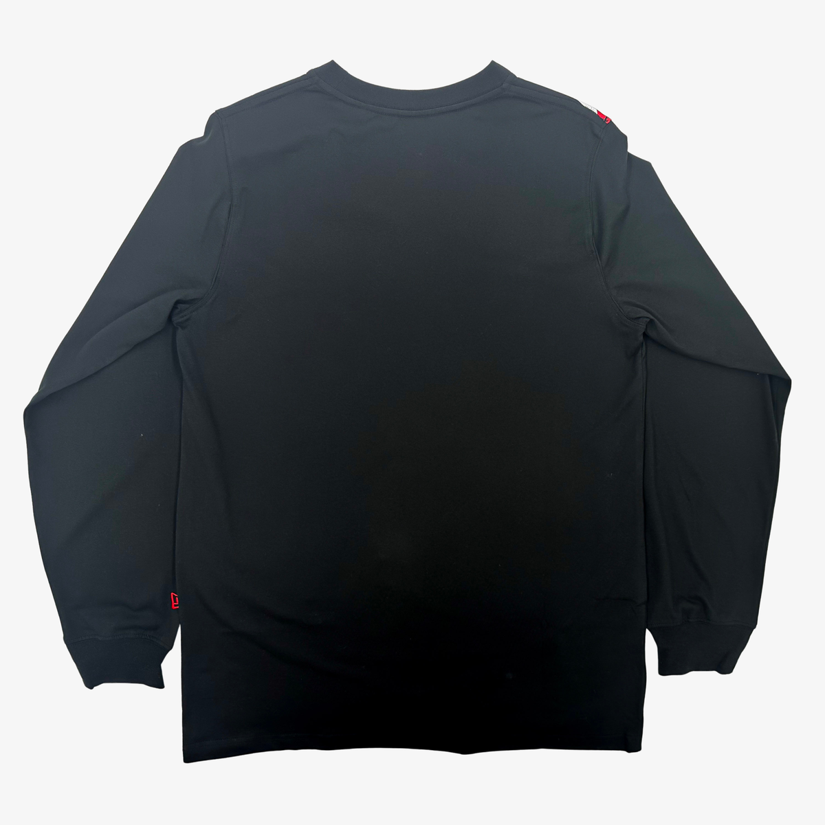 New Era Buffalo Bills Black Oversized Vertical Graphic Long Sleeve T-Shirt