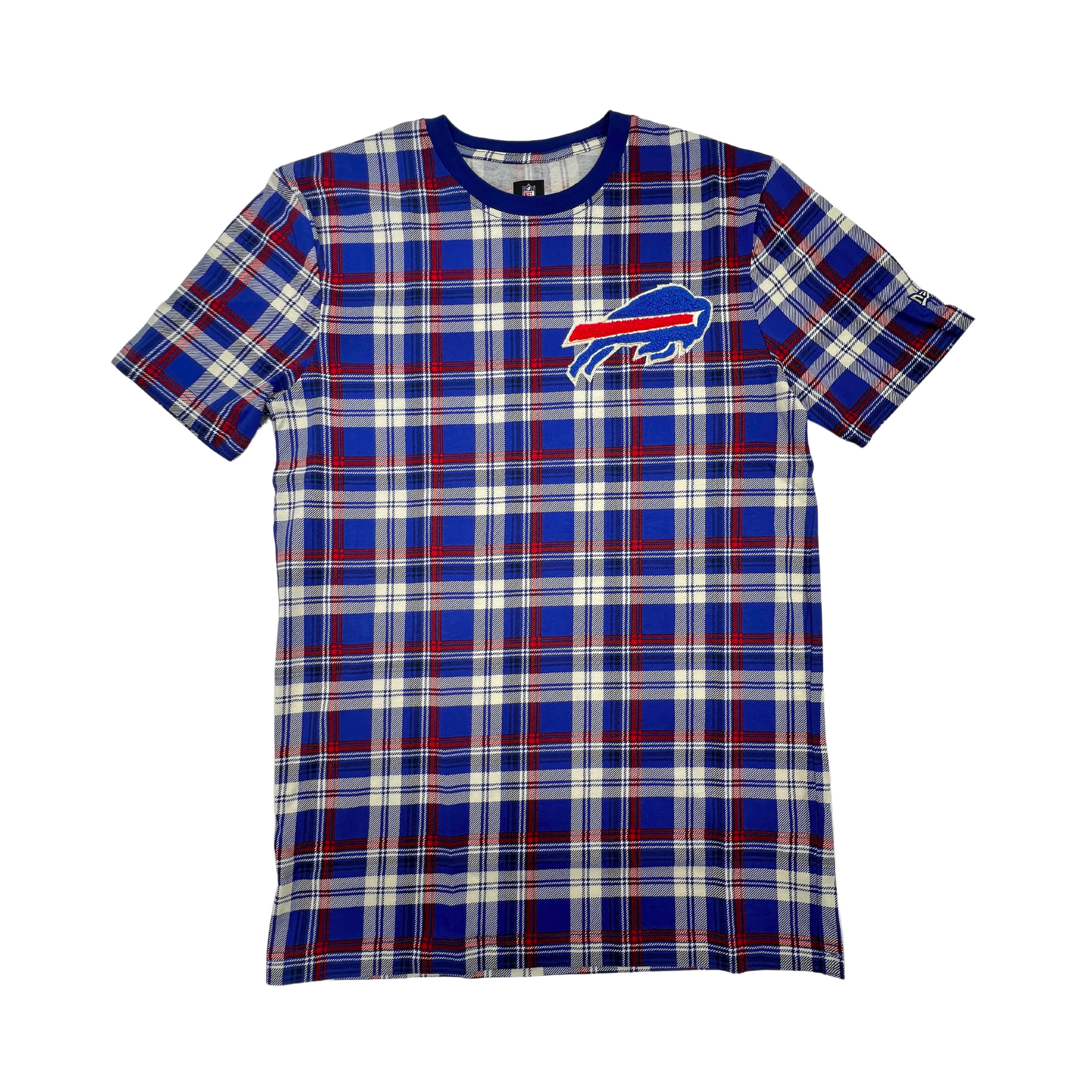 New Era Bills 3rd Down Plaid T-Shirt