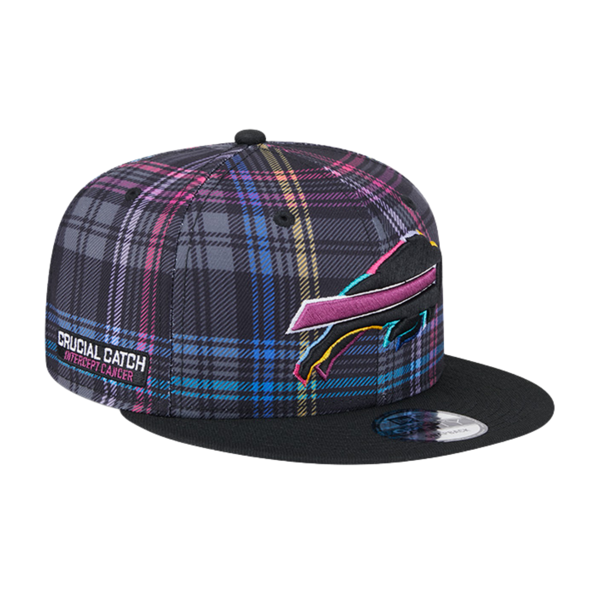 New Era 9FIFTY Bills 2024 Crucial Catch Plaid Snapback