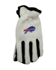 Buffalo Bills White Sherpa with Primary Logo Insulated Gloves