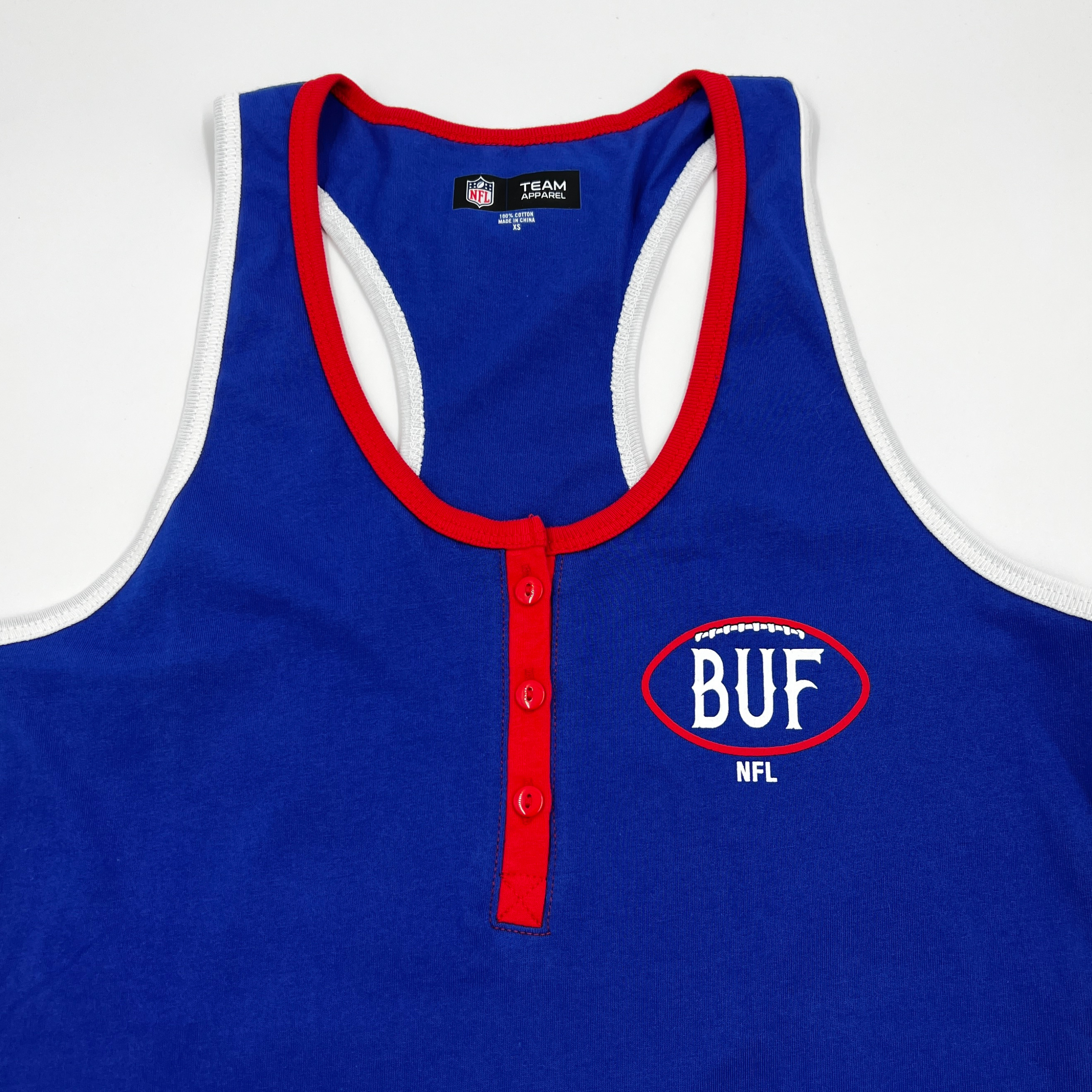 Women's BFLO Royal Blue With Pink Buffalo NY Tank Top