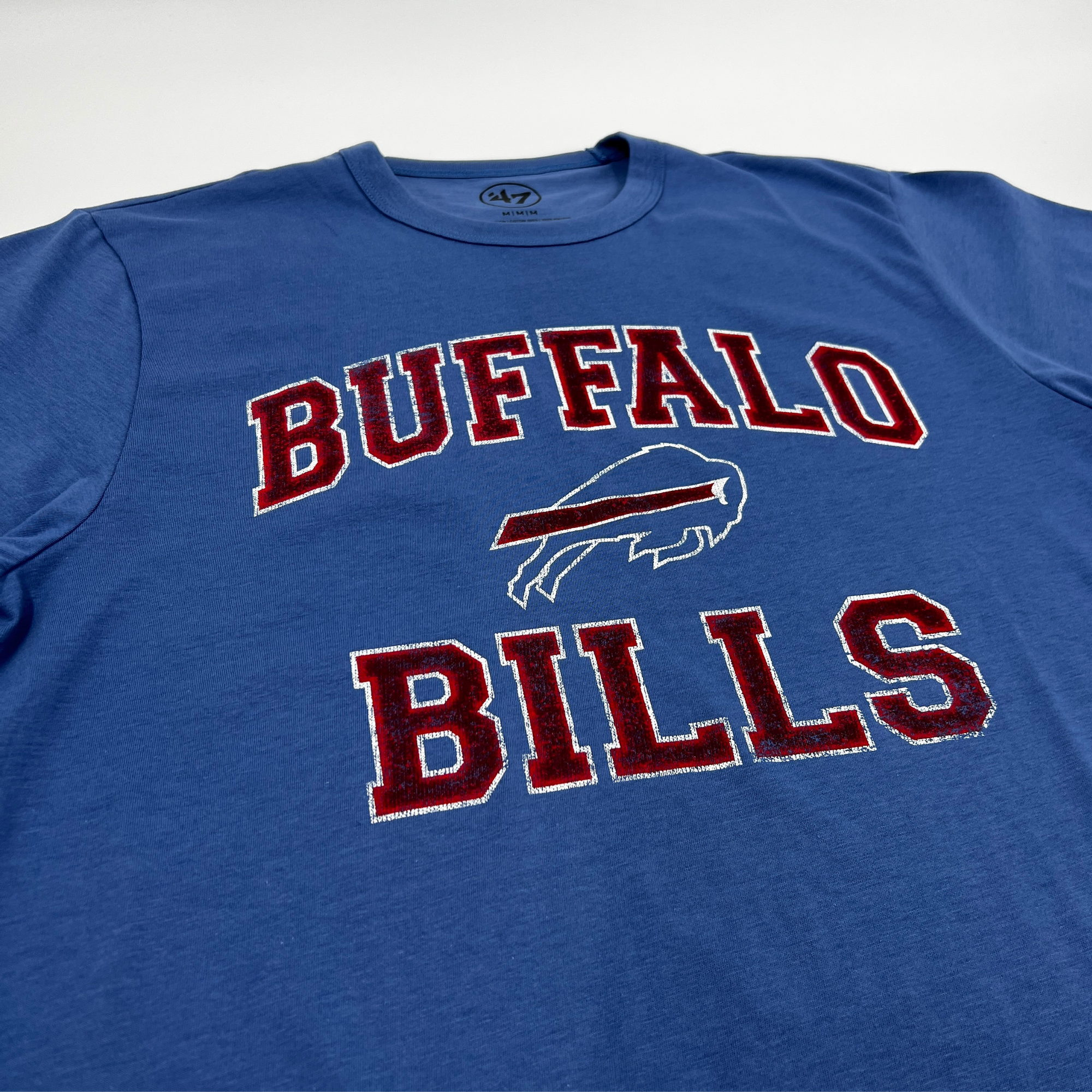 &#39;47 Brand Buffalo Bills Cadet Blue Short Sleeve Shirt