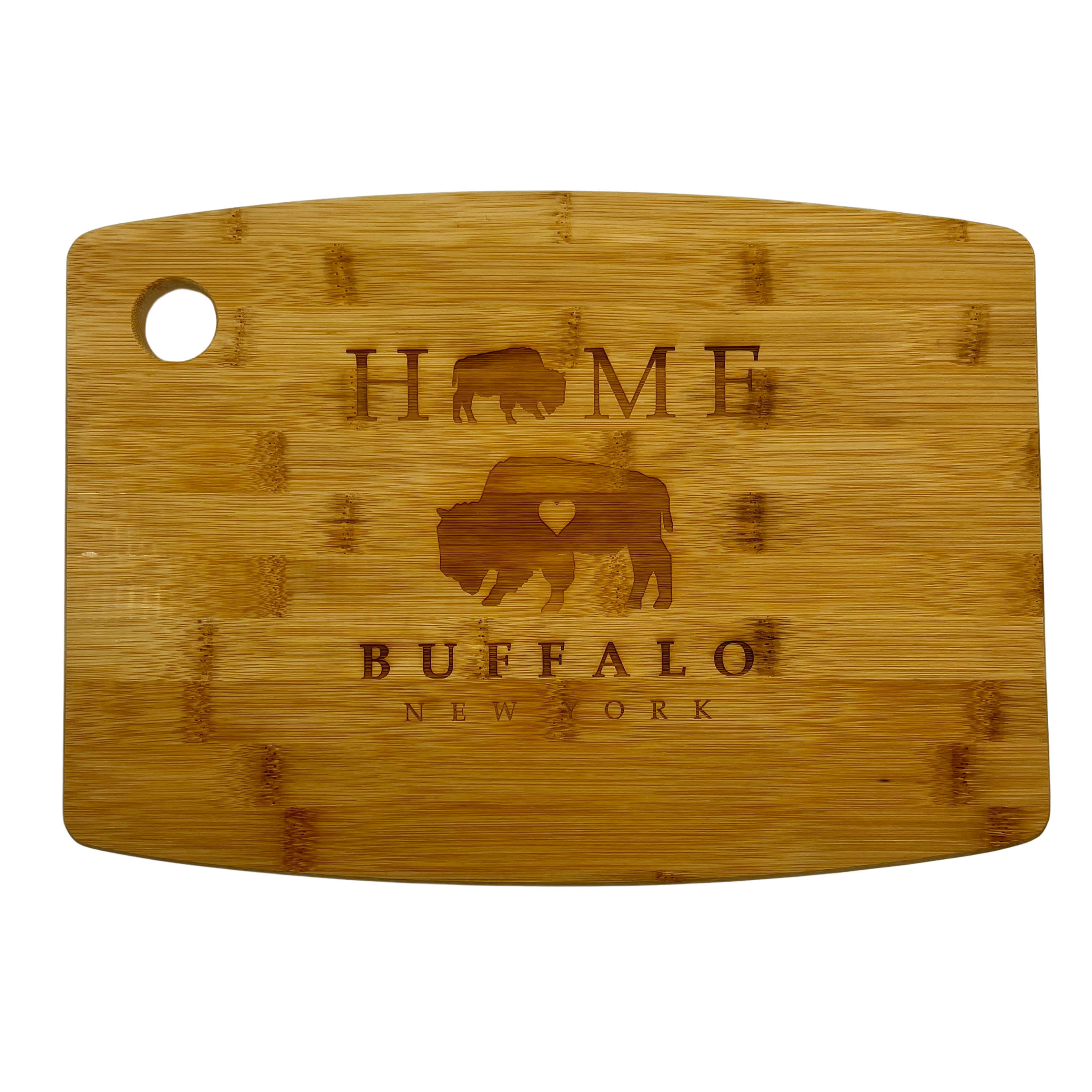 Framily Bamboo Cutting Board With Handle 7x13 - Queen B Home