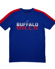 New Era Buffalo Bills Royal & Red Lightweight Short Sleeve Shirt