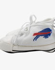 Buffalo Bills White Baby Shoes