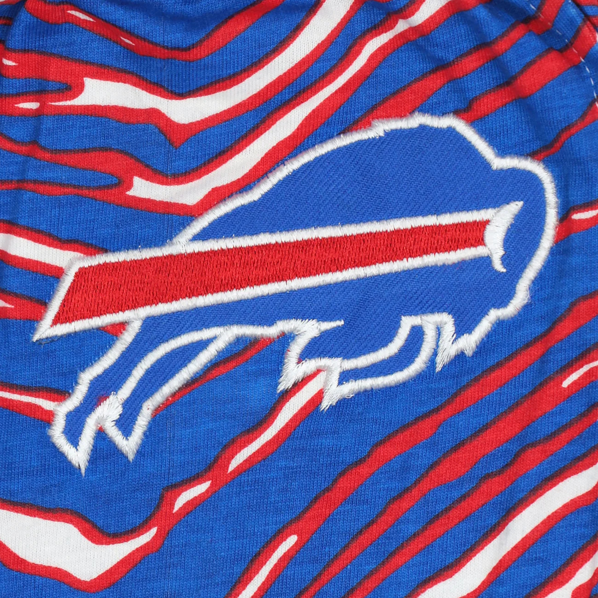 Zubaz Buffalo Bills Royal, Red &amp; White Zebra Pants