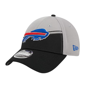 New Era Bills Gray/Black 2023 Sideline 9FORTY Adjustable Hat