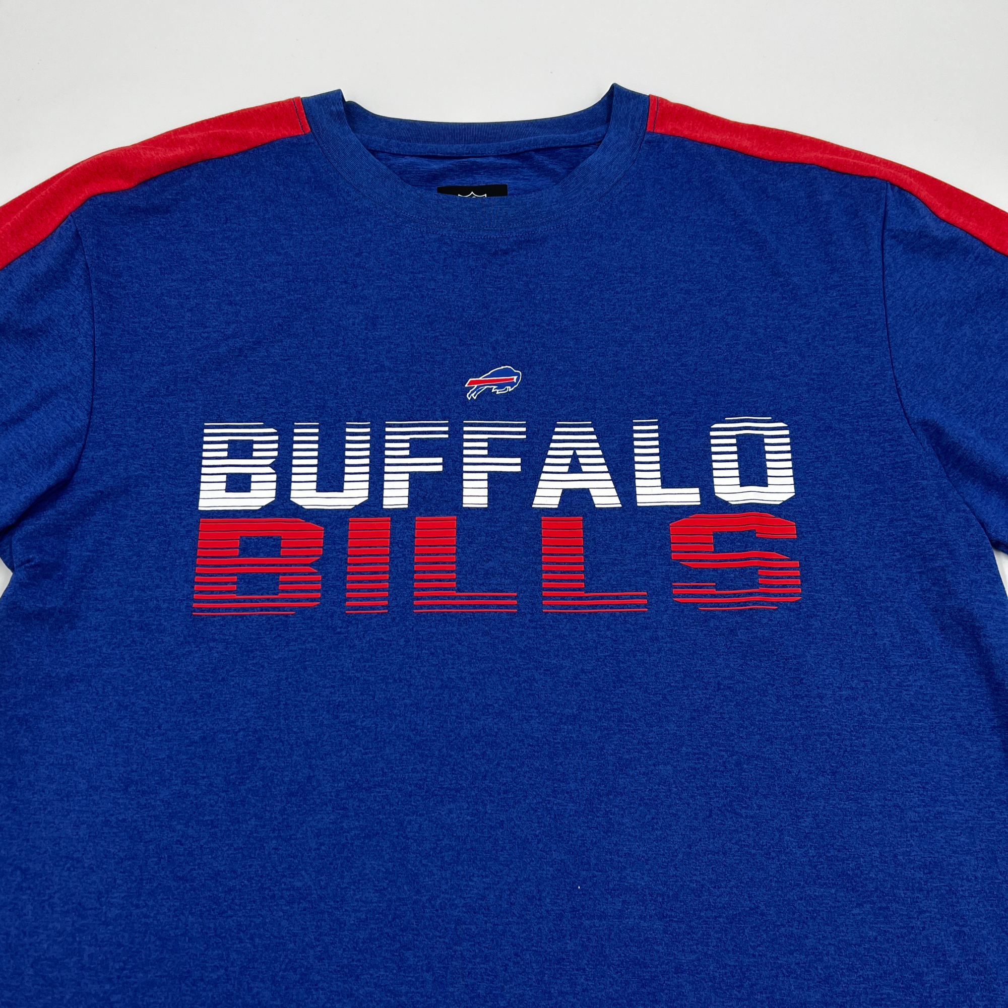 New Era Buffalo Bills Royal &amp; Red Lightweight Short Sleeve Shirt