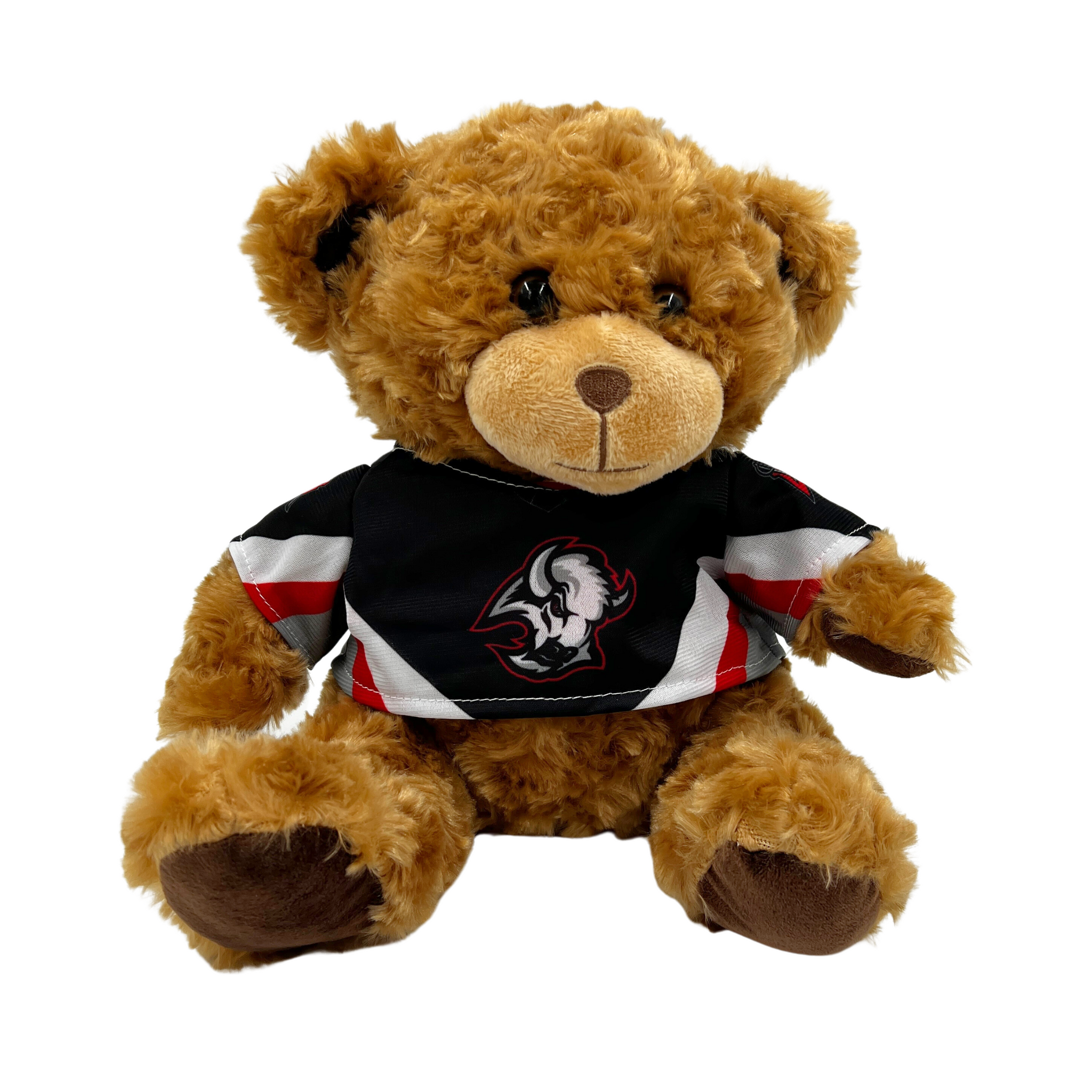 Buffalo Sabres Bear With Black & Red Jersey Stuffed Animal