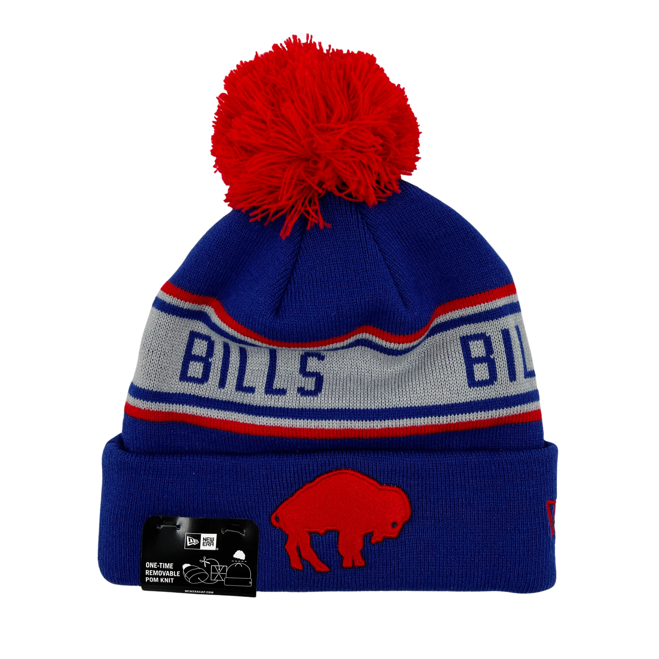 New Era Buffalo Bills Retro Logo Royal Winter Hat