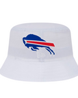 New Era Buffalo Bills White Helmet Bucket Hat