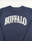 Buffalo Collegiate Style Deep Navy Crewneck