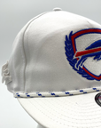 New Era Buffalo Bills With Crest White Golfer Snapback
