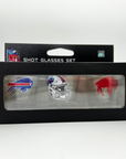 Buffalo Bills 3-Piece Shot Glass Set