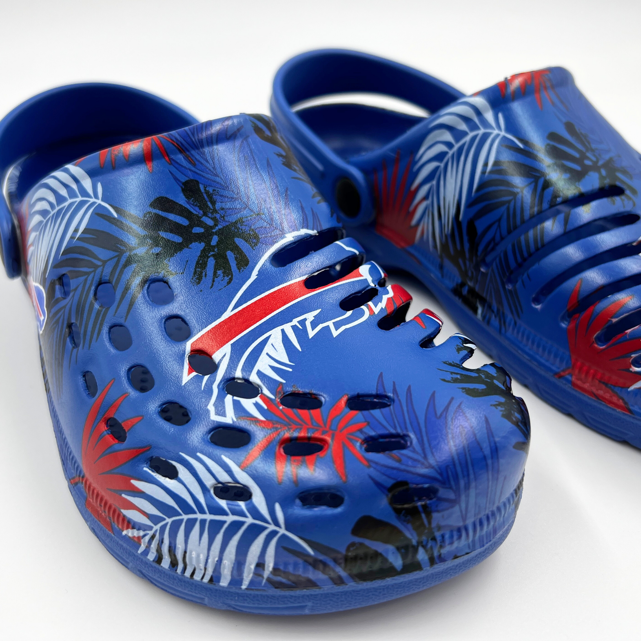 Buffalo Bills Blue Canvas Boat Shoe The BFLO Store