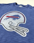 '47 Brand Buffalo Bills Helmet Bleacher Blue Short Sleeve Shirt