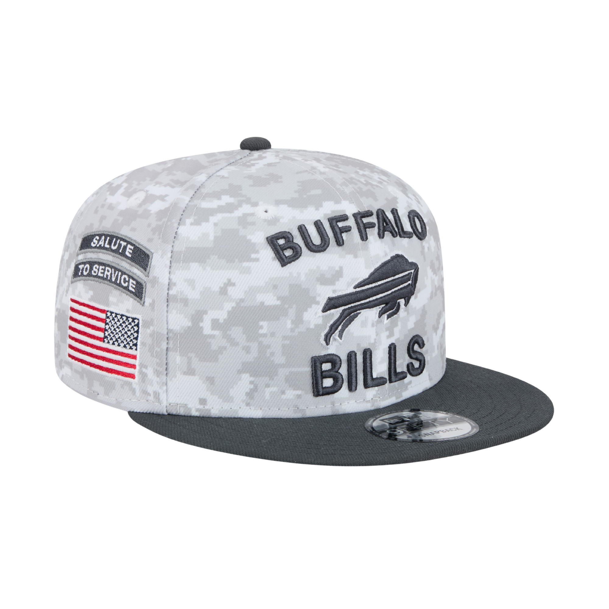 New Era 9FIFTY Bills 2024 Salute To Service Snapback