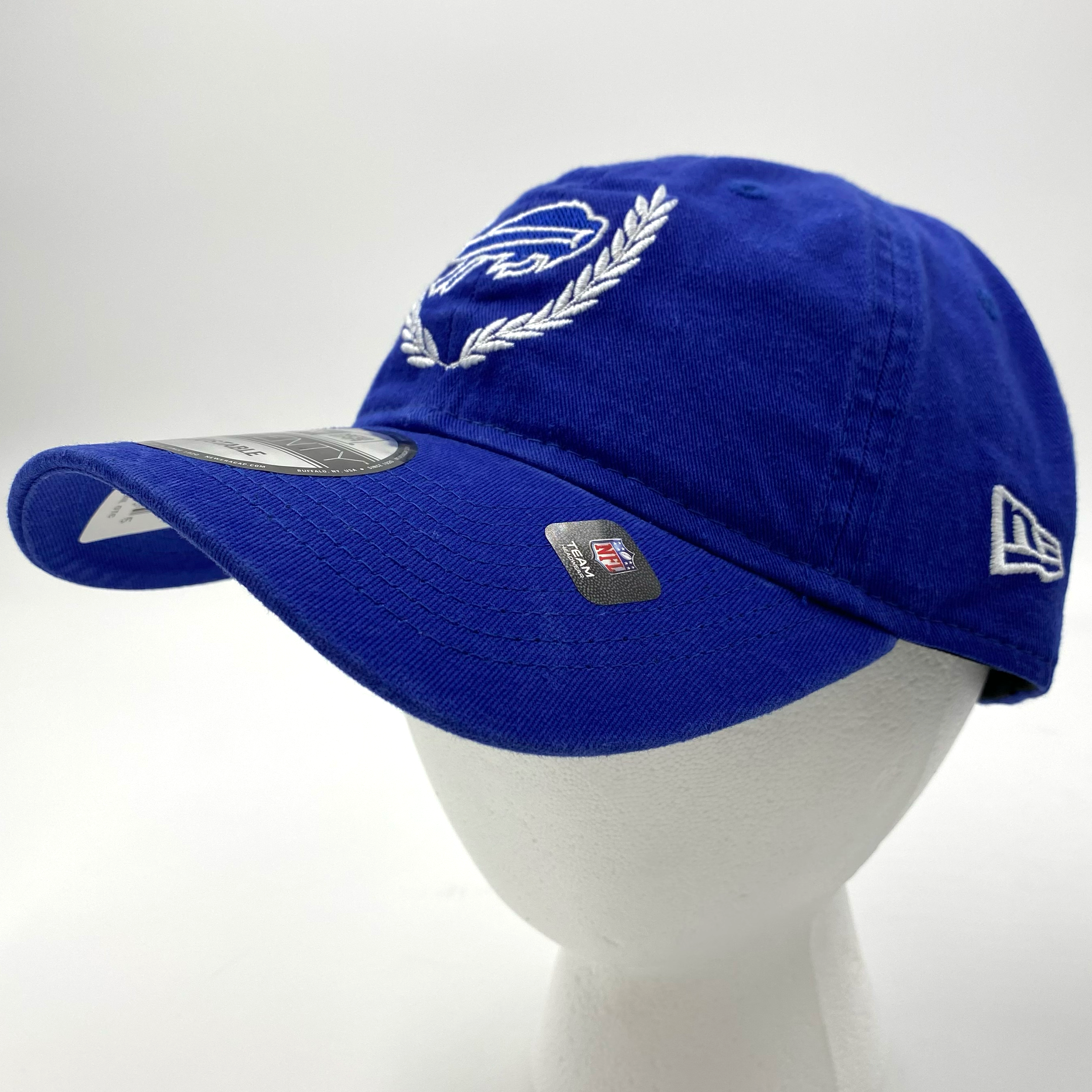 New Era Buffalo Bills Golf Royal & White Trucker Hat