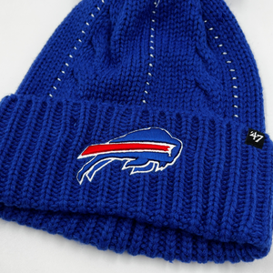 Women's '47 Brand Bills Sonic Blue With Silver Beanie