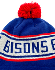 Youth Buffalo Bisons Royal and Gray Knit Winter Hat