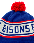 Buffalo Bisons Royal and Grey Knit Winter Hat