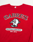 Buffalo Sabres Black & Red Alternate Logo Crewneck