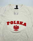 Polska With The White Eagle French Terry Cream Shirt