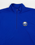 Buffalo Sabres Royal Blue Quarter Zip With Embroidered Logo