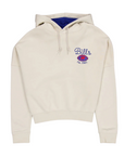 Women's New Era Bills 3rd Down Stone Cropped Hoodie