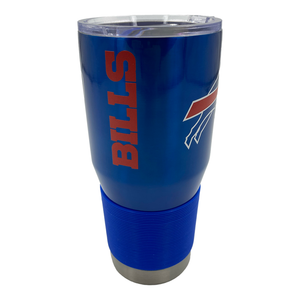 Buffalo Bills Red and Blue 24 oz Tumbler